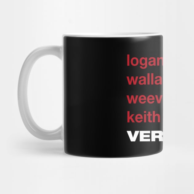 Logan & Wallace & Weevil & Keith & Veronica by TeamKeyTees